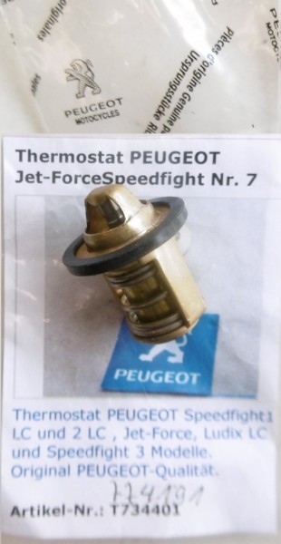Thermostat PEUGEOT Jet-ForceSpeedfight Nr. 7