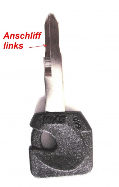 Schlüsselrohling (Linksschliff) SYM Orbit ll 50/125ccm-Copy