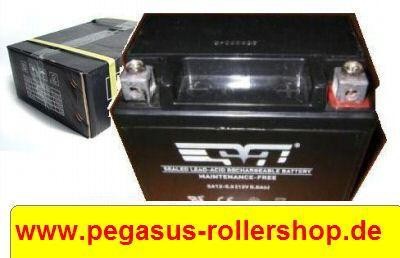 Batterie PEUGEOT PEGASUS TGB Speedfight I + II +lllSYM 50ccm TGB
