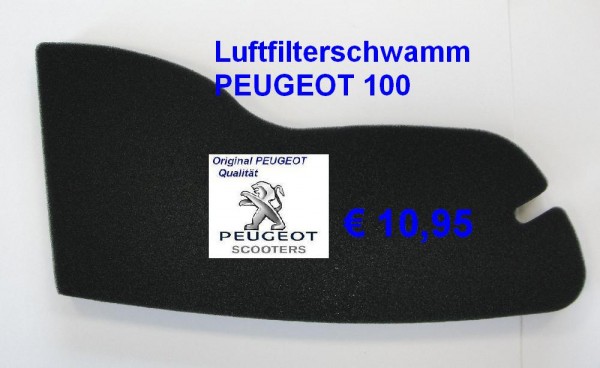 Luftfilterschwamm / LuftfilterEinsatz Peugeot 100